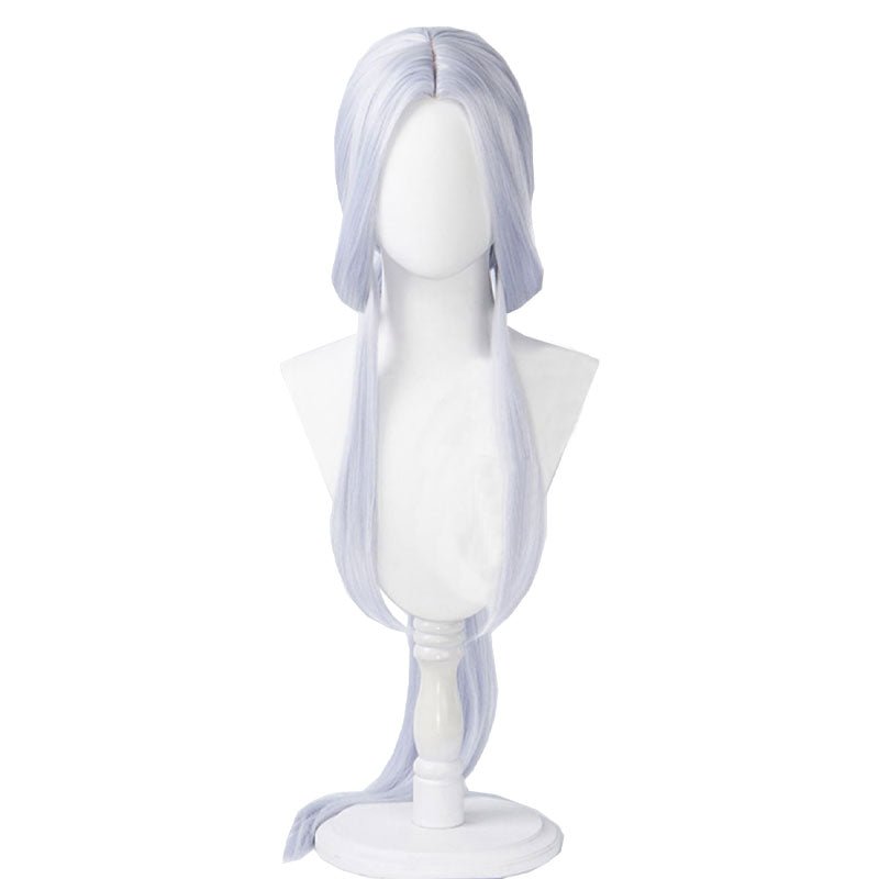 LOL Immortal Journey Soraka Long Straight Grey Cosplay Wig - lemailwigs
