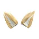 LOL KDA Ahri Long Straight Blonde Cosplay Wigs With Ears - lemailwigs