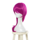 LOL KDA Evelynn Long Braid Hot Pink Cosplay Wigs - lemailwigs