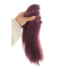 LOL KDA Skin Akali Long Purple Ponytail Cosplay Wigs - lemailwigs