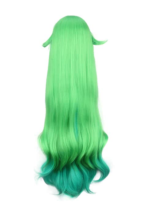 LOL Lulu 80cm Long Curly Mixed Color Cosplay Wig - lemailwigs