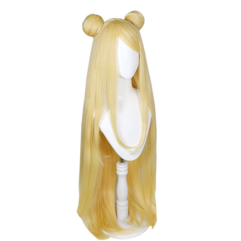LOL Ocean Song Seraphine Blonde Long Cosplay Wigs - lemailwigs