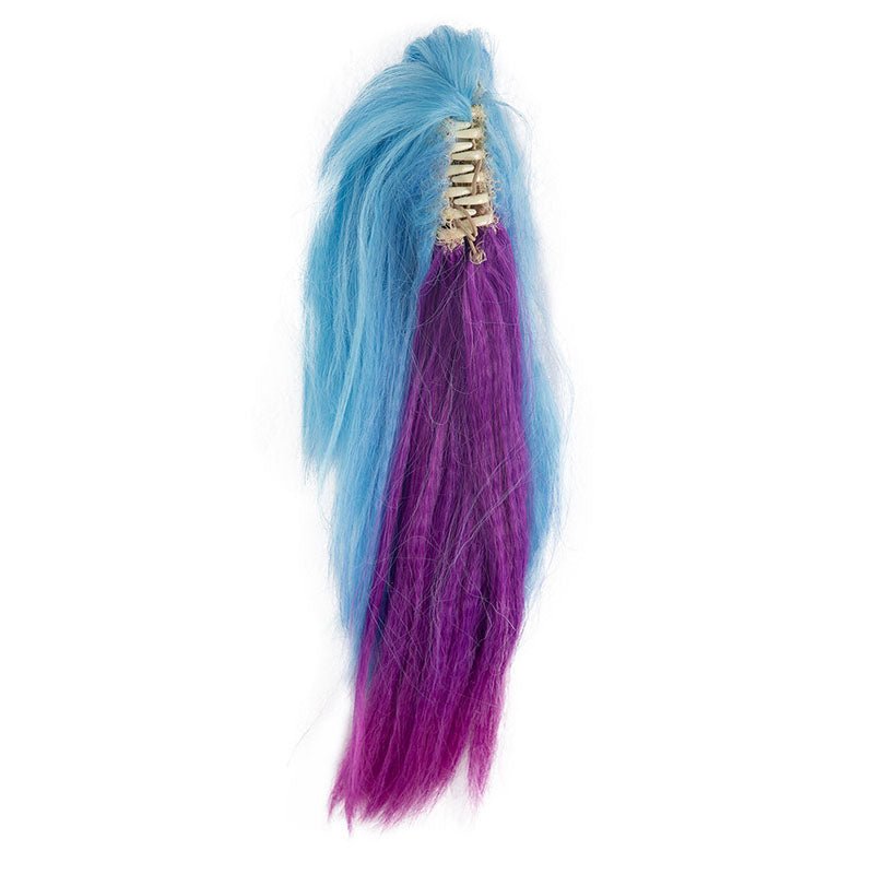 LOL Star Guardian Akali Blue Mixed Purple Cosplay Wigs - lemailwigs