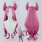 LOL Star Guardian Kaisa 90cm Long Pink Gradient Cosplay Wig - lemailwigs
