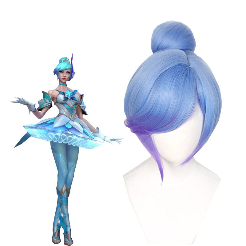 LOL Star Guardian Orianna Gradient Cosplay Wigs - lemailwigs