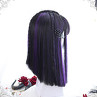 Lolita 40cm Straight Mixed Black Trendy Lolita Wigs - lemailwigs