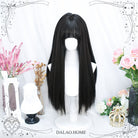 Lolita Black Brown JK Harajuku Daily Basic Cosplay Wigs - lemailwigs