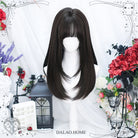 Lolita Black Brown JK Harajuku Daily Basic Cosplay Wigs - lemailwigs