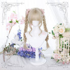 Lolita Blonde Double Tail Cosplay Wigs - lemailwigs