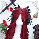 Lolita Long Wine Red JK Cosplay Wig - lemailwigs