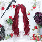 Lolita Long Wine Red JK Cosplay Wig - lemailwigs