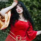 Long Black Tangled Mother Curly Halloween Cosplay Wigs - lemailwigs