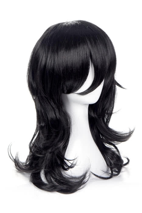 Long BlackAnime Shouta Aizawa Cosplay Wigs - lemailwigs