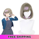 Love Live Super Star Liella Keke Tang Straight Bob Cosplay Wigs - lemailwigs