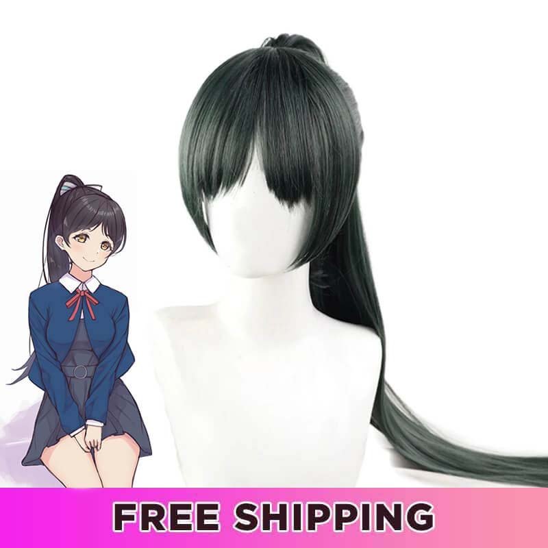 Love Live Superstar Liella Hazuki Ren Ponytail Cosplay Wigs - lemailwigs