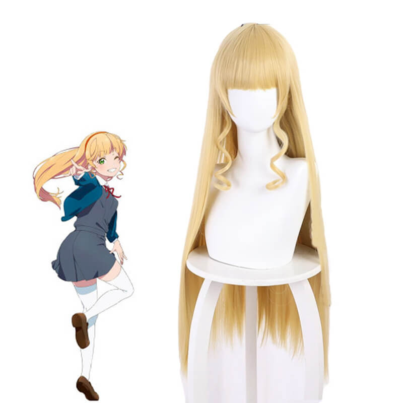 Love Live Superstar Liella Sumire Heanna Long Blonde Cosplay Wigs - lemailwigs