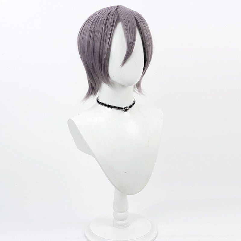 Mashle: Magic and Muscles Margarette Macaron Grey Short Cosplay Wigs - lemailwigs