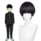 Mob Psycho 100 Shigeo Kageyama Short Black Cosplay Wig - lemailwigs