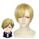Monoma Neito Short Blonde Men Cosplay Wigs - lemailwigs