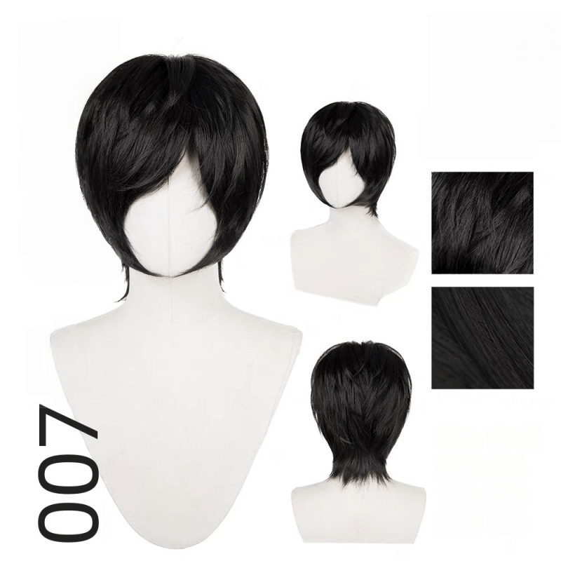 【More Volume】24 Colors Black Brown White Grey 100cm 32cm Basic Cosplay Wigs - lemailwigs