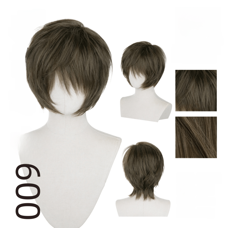 【More Volume】24 Colors Black Brown White Grey 100cm 32cm Basic Cosplay Wigs - lemailwigs