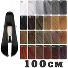 【More Volume】24 Colors Black Brown White Grey 100cm 32cm Basic Cosplay Wigs - lemailwigs