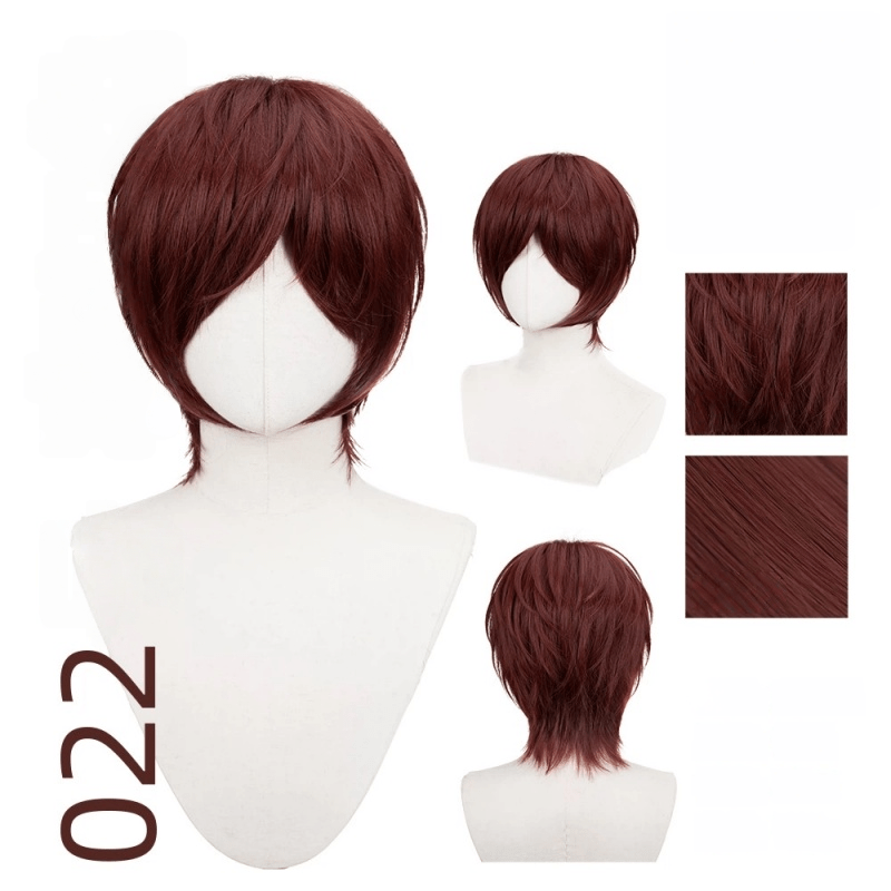 【More Volume】24 Colors Black Brown White Grey 100cm 32cm Basic Cosplay Wigs - lemailwigs
