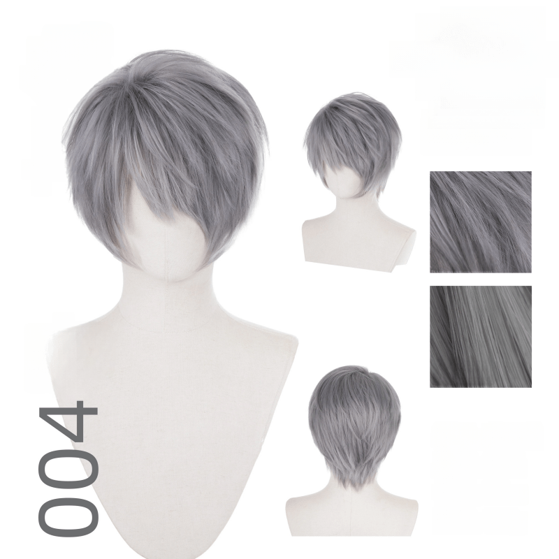【More Volume】24 Colors Black Brown White Grey 100cm 32cm Basic Cosplay Wigs - lemailwigs