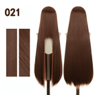 【More Volume】24 Colors Black Brown White Grey 100cm 32cm Basic Cosplay Wigs - lemailwigs