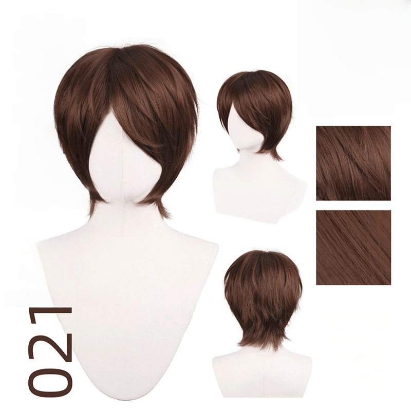 【More Volume】24 Colors Black Brown White Grey 100cm 32cm Basic Cosplay Wigs - lemailwigs