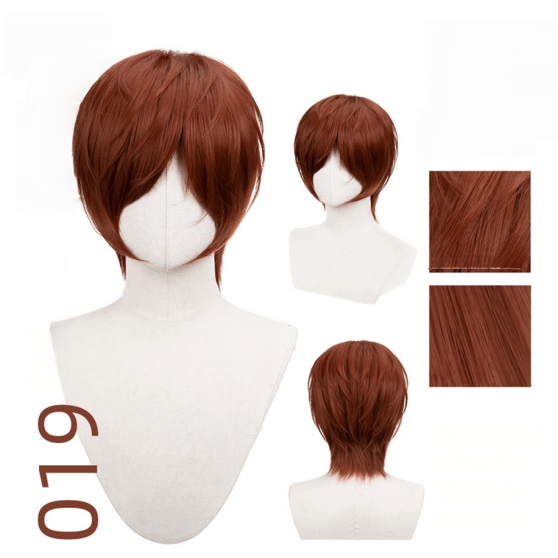 【More Volume】24 Colors Black Brown White Grey 100cm 32cm Basic Cosplay Wigs - lemailwigs