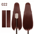 【More Volume】24 Colors Black Brown White Grey 100cm 32cm Basic Cosplay Wigs - lemailwigs