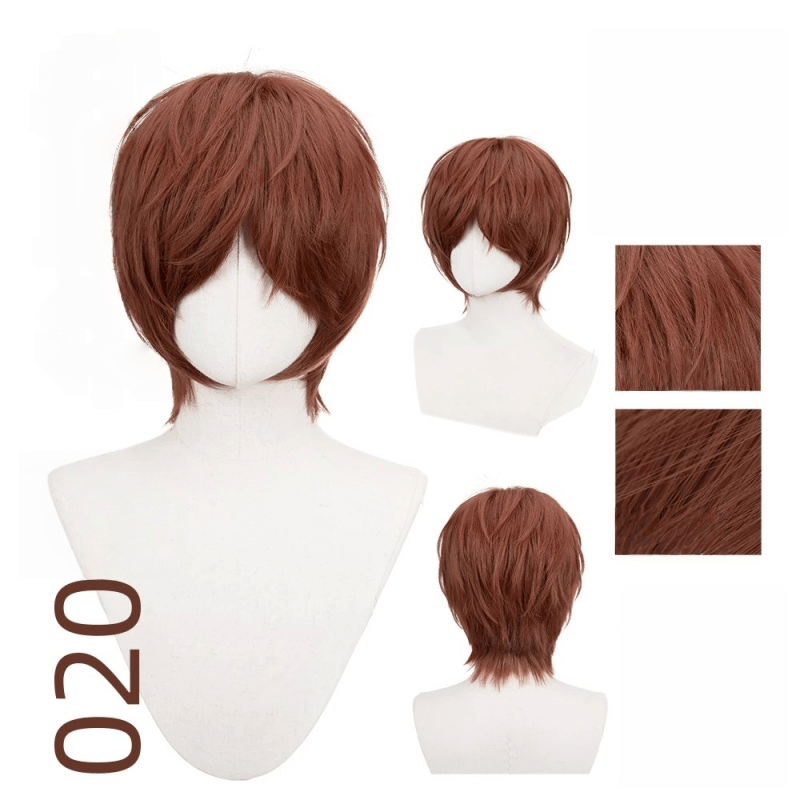 【More Volume】24 Colors Black Brown White Grey 100cm 32cm Basic Cosplay Wigs - lemailwigs