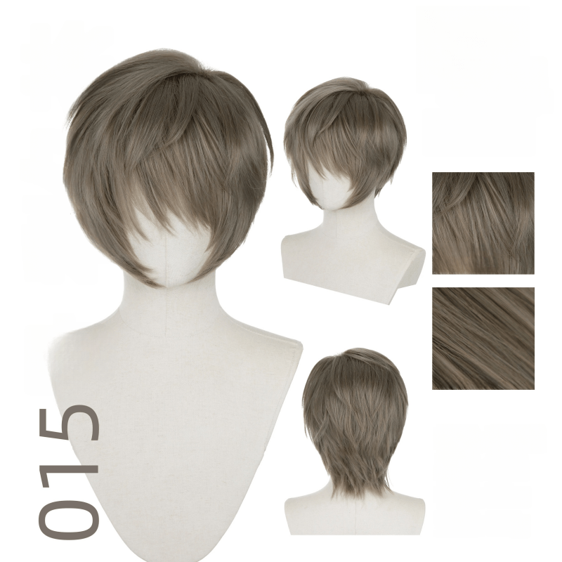 【More Volume】24 Colors Black Brown White Grey 100cm 32cm Basic Cosplay Wigs - lemailwigs
