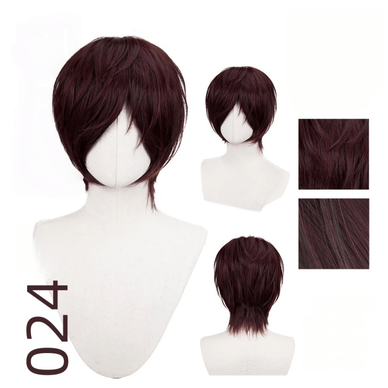 【More Volume】24 Colors Black Brown White Grey 100cm 32cm Basic Cosplay Wigs - lemailwigs