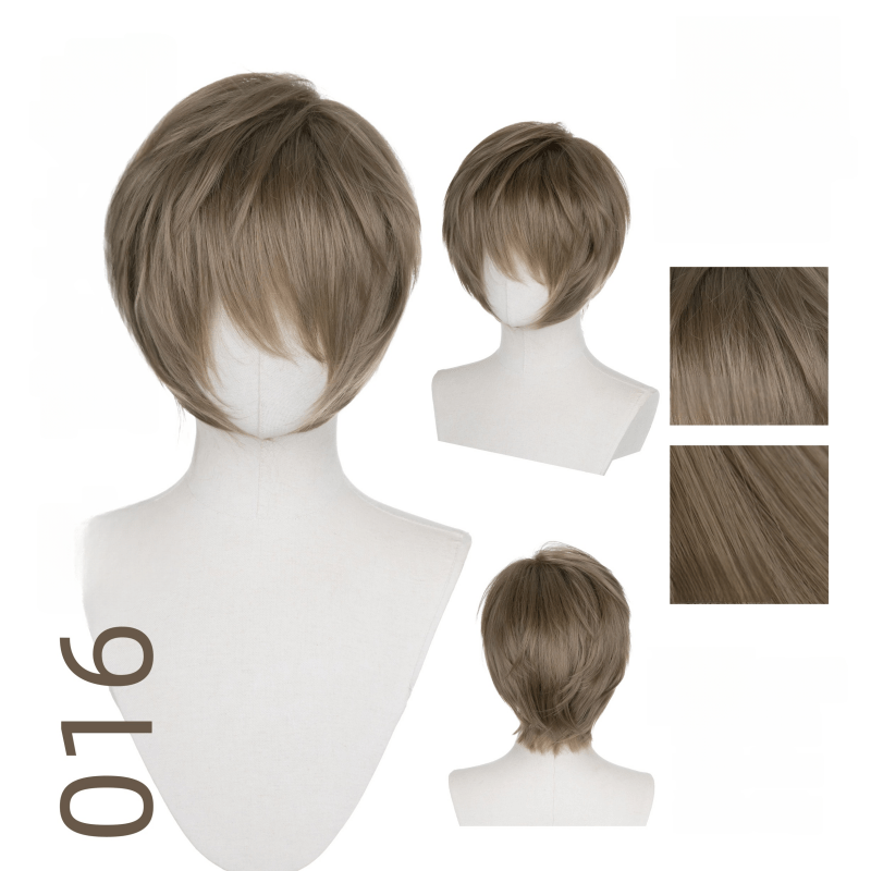 【More Volume】24 Colors Black Brown White Grey 100cm 32cm Basic Cosplay Wigs - lemailwigs