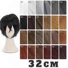 【More Volume】24 Colors Black Brown White Grey 100cm 32cm Basic Cosplay Wigs - lemailwigs