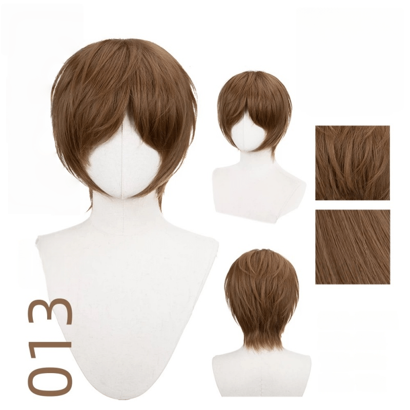 【More Volume】24 Colors Black Brown White Grey 100cm 32cm Basic Cosplay Wigs - lemailwigs