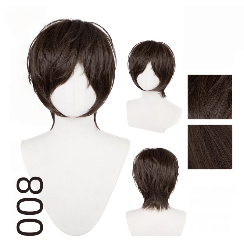 【More Volume】24 Colors Black Brown White Grey 100cm 32cm Basic Cosplay Wigs - lemailwigs