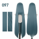 【More Volume】24 Colors Blue 100cm 32cm Basic Cosplay Wigs - lemailwigs