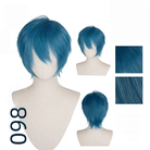 【More Volume】24 Colors Blue 100cm 32cm Basic Cosplay Wigs - lemailwigs