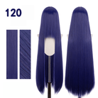 【More Volume】24 Colors Blue 100cm 32cm Basic Cosplay Wigs - lemailwigs