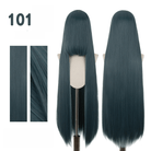 【More Volume】24 Colors Blue 100cm 32cm Basic Cosplay Wigs - lemailwigs