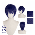 【More Volume】24 Colors Blue 100cm 32cm Basic Cosplay Wigs - lemailwigs