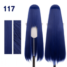 【More Volume】24 Colors Blue 100cm 32cm Basic Cosplay Wigs - lemailwigs