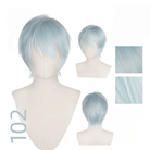 【More Volume】24 Colors Blue 100cm 32cm Basic Cosplay Wigs - lemailwigs