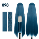 【More Volume】24 Colors Blue 100cm 32cm Basic Cosplay Wigs - lemailwigs