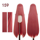 【More Volume】24 Colors Claret Rose Red 100cm 32cm Basic Cosplay Wigs & Wefts - lemailwigs