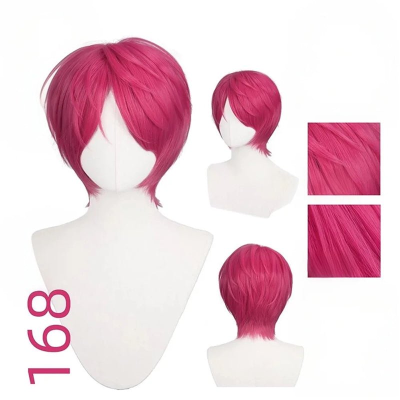 【More Volume】24 Colors Claret Rose Red 100cm 32cm Basic Cosplay Wigs & Wefts - lemailwigs