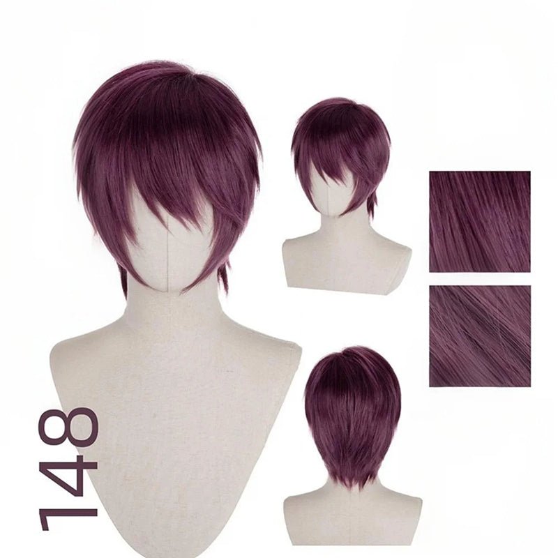 【More Volume】24 Colors Claret Rose Red 100cm 32cm Basic Cosplay Wigs & Wefts - lemailwigs